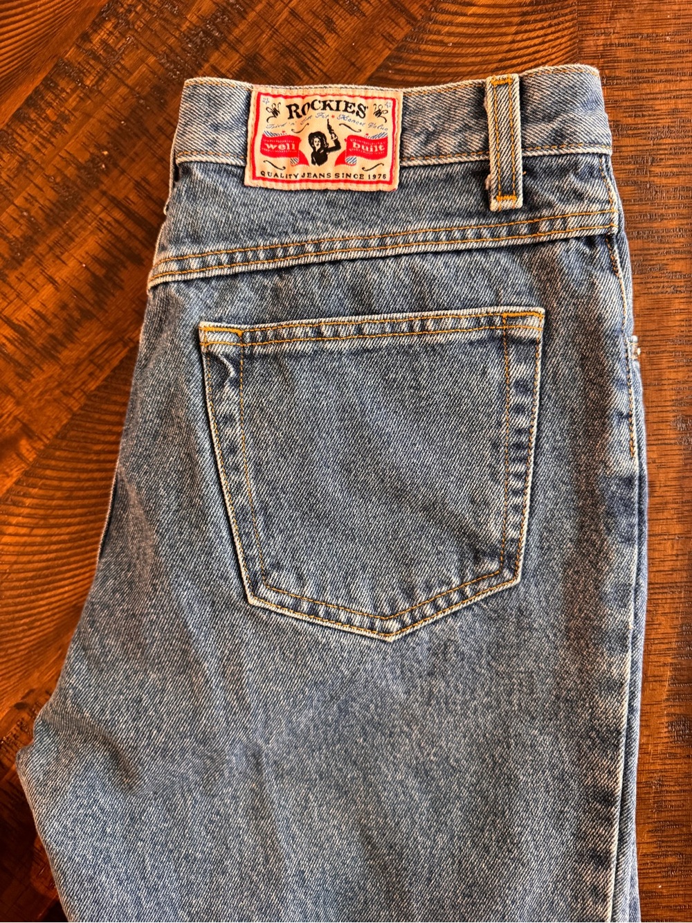 Vintage 90s Rockies High Waisted Western Jeans Medium Wash